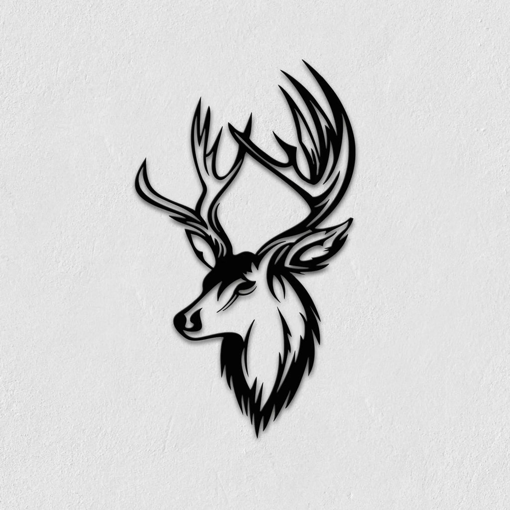 Deer Metal Wall Art