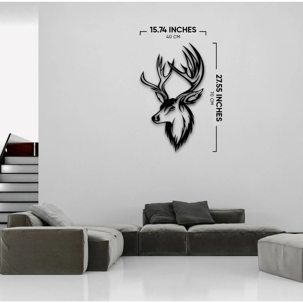 Deer Metal Wall Art