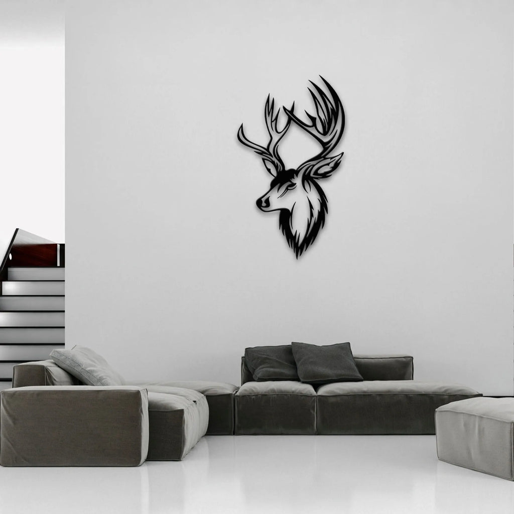 Deer Metal Wall Art