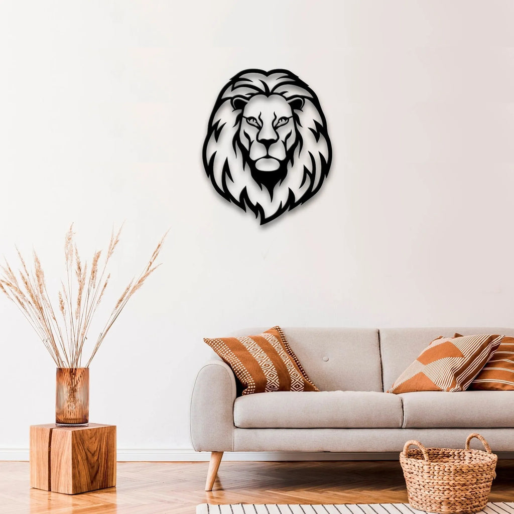 Lion Metal Wall Art