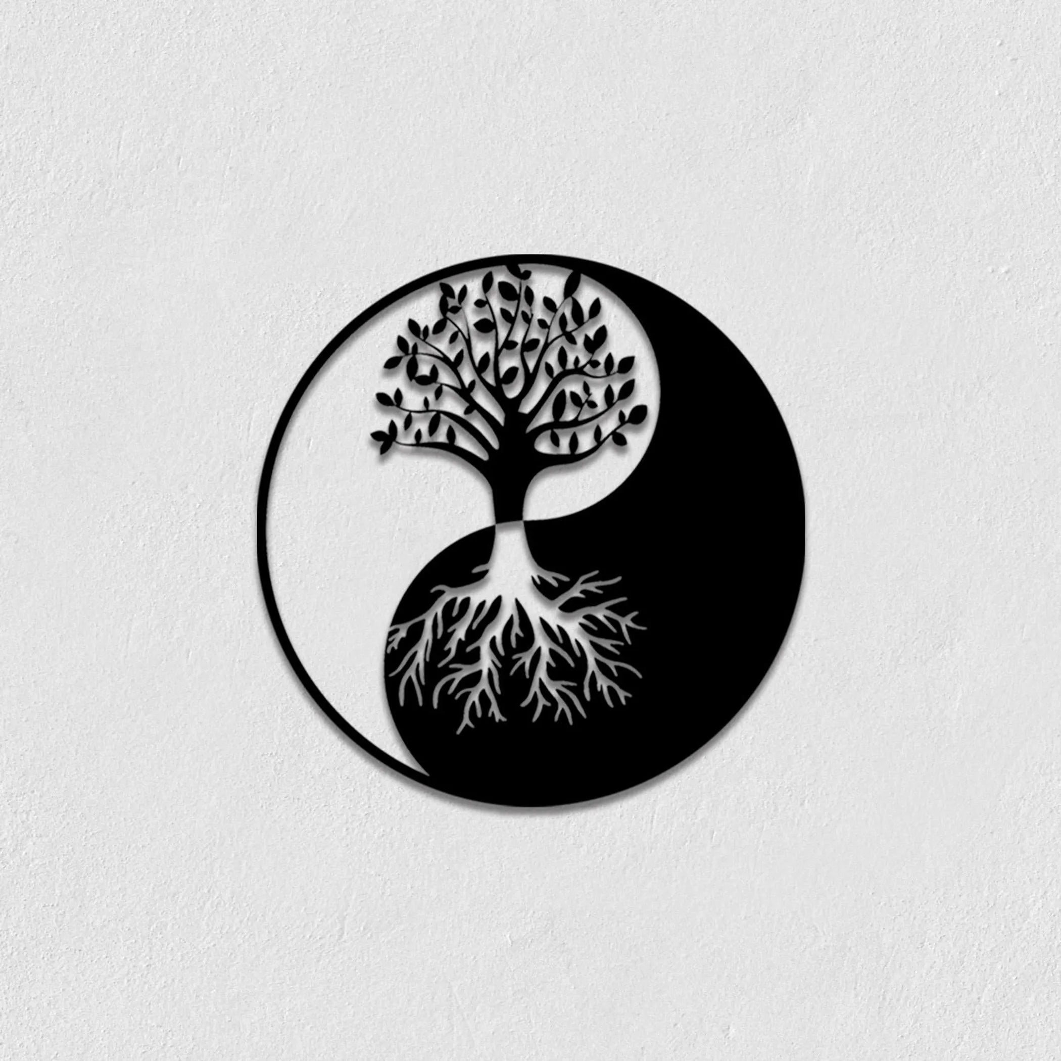 Moon & Sun Metal Wall Art