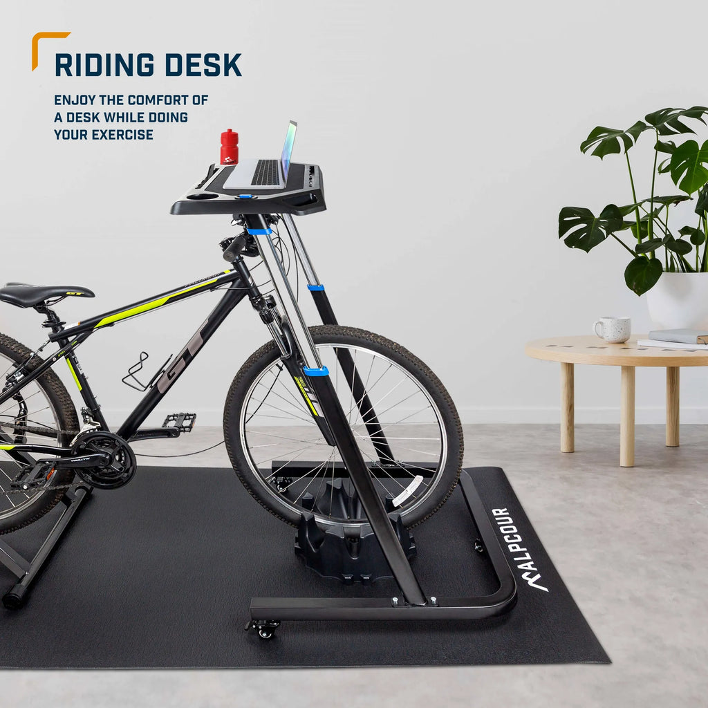 Indoor Bike Trainer Fitness Multi-Tasking Desk