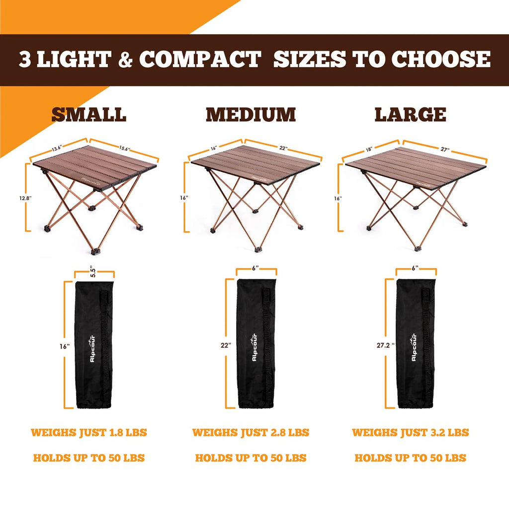 Indoor or Outdoor Portable Collapsible Camping Table