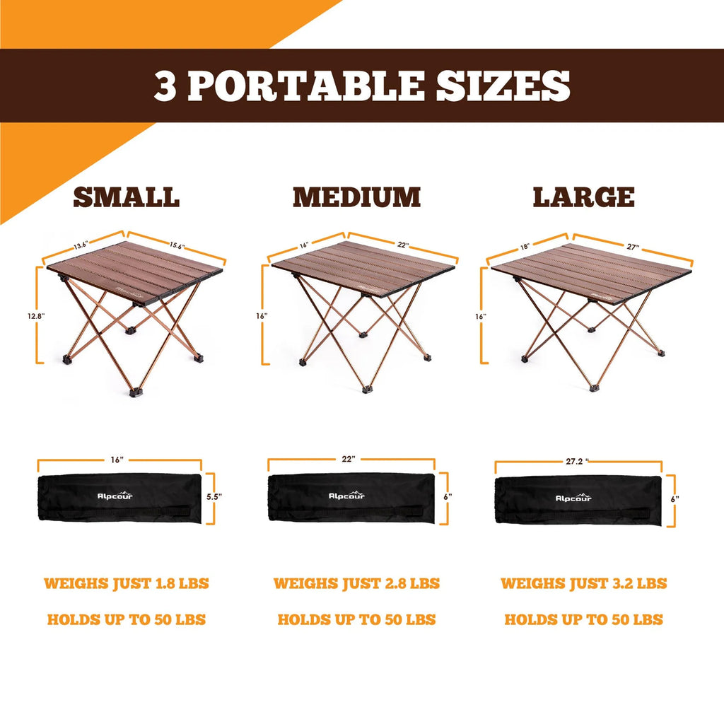 Indoor or Outdoor Portable Collapsible Camping Table