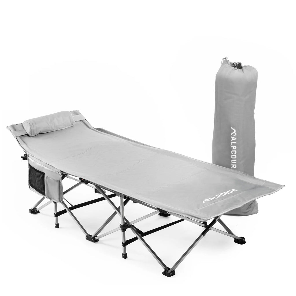 Outdoor Folding Camping Cot - Extra-Large