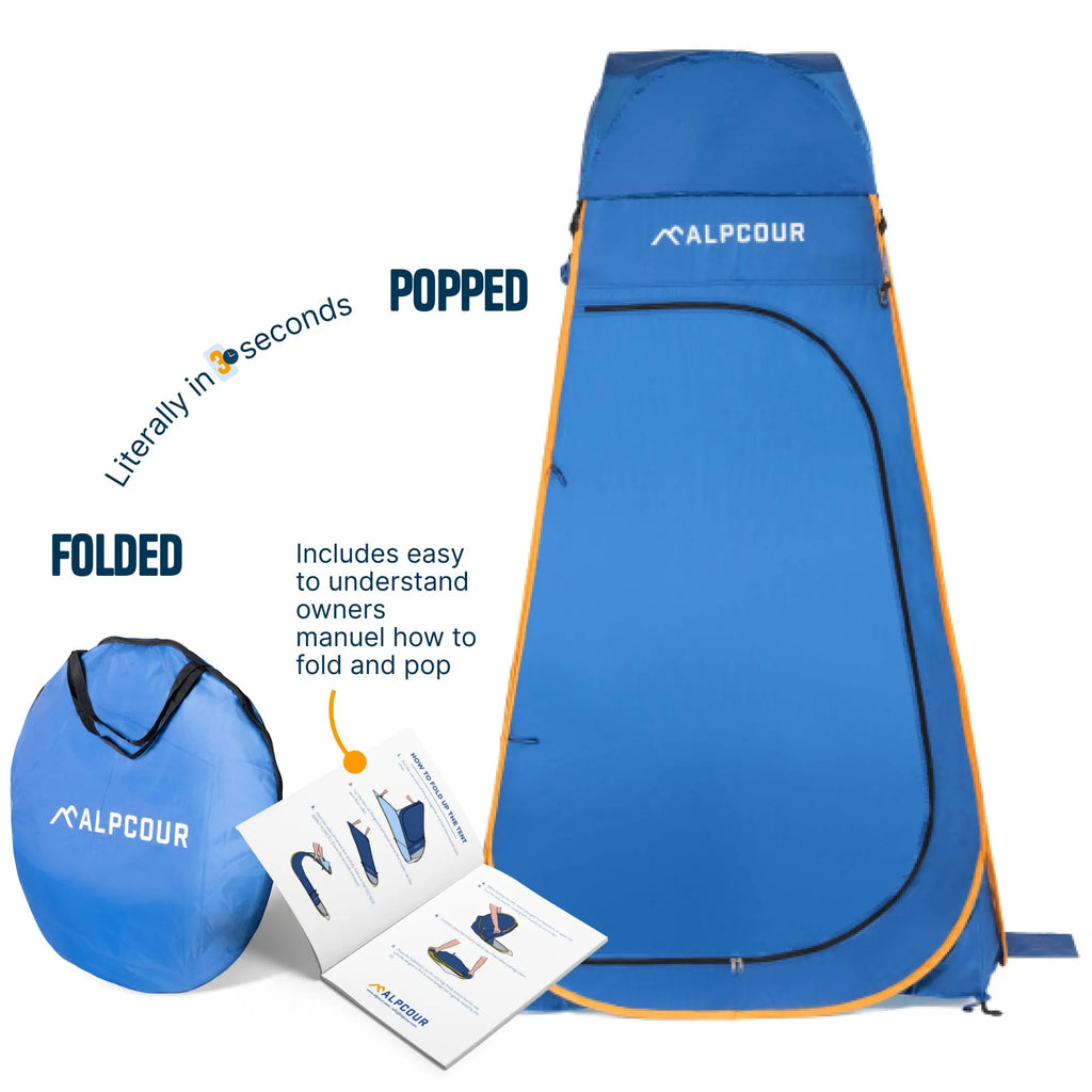 Outdoor Portable Pop Up Privacy Tent