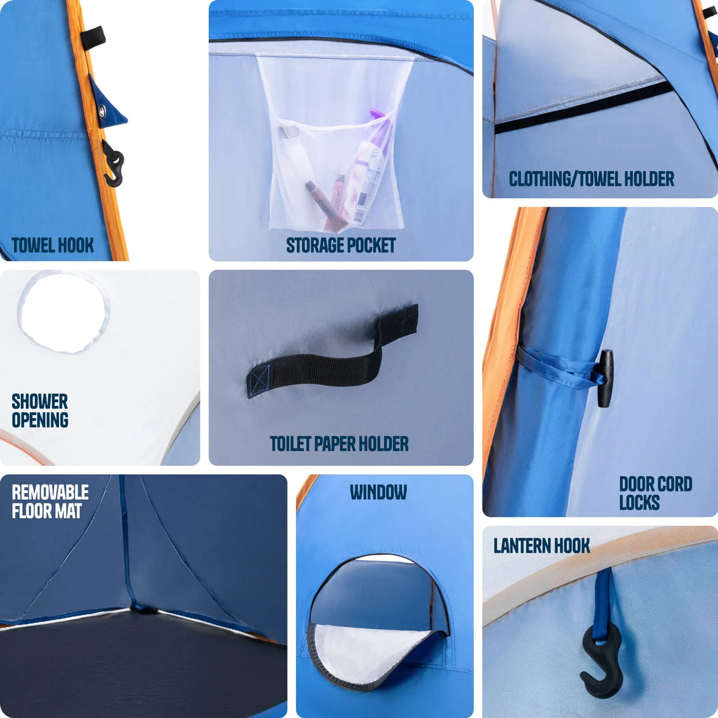 Outdoor Portable Pop Up Privacy Tent