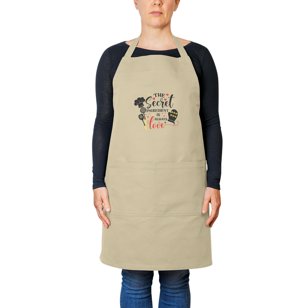 The_Secret_Ingredient_Is_Always_Love_Cot_Khaki_Model_Mockup.png