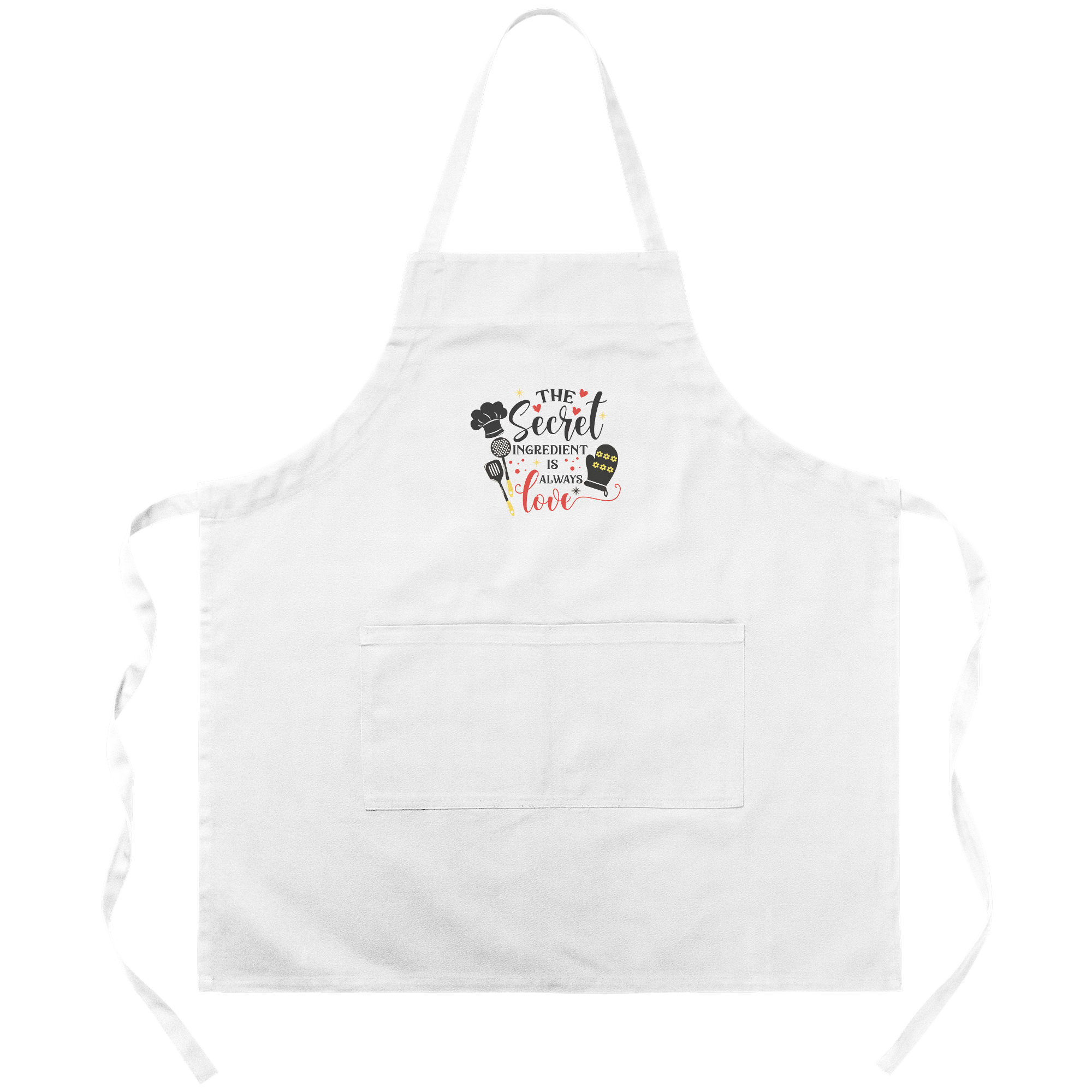 The Secret Ingredient Is Always Love Cotton Twill Apron