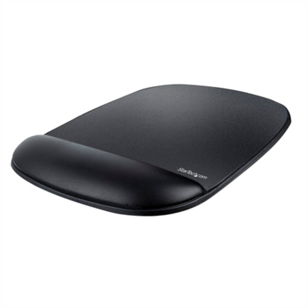 StarTech.com Mouse Pad with Hand rest, 6.7x7.1x 0.8in (17x18x2cm), Ergonomic Mouse Pad w/ Wrist Support, Non-Slip PU Base, Gel Mouse Pad