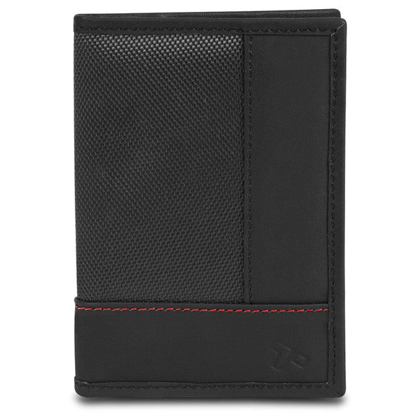 Travelon SafeID Accent Passport Case & Bi-Fold Wallet, Black